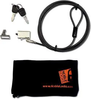 Noble Locks TZ18T Low Profile Lock for Dell Inspiron Gaming and Alienware Laptops