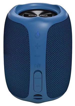 Creative MUVO Play Portable Bluetooth Smart Speaker Siri Google Assistant Supported Blue 51MF8365AA001