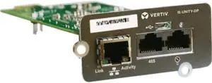 Vertiv Liebert IntelliSlot Unity SNMP Network Card Remote Monitoring ISUNITYSNMP