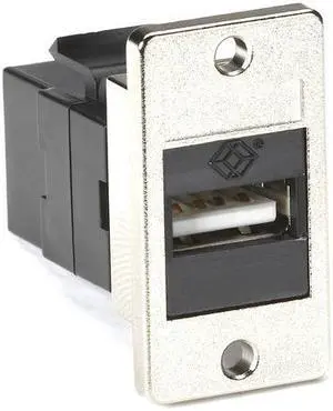 Black Box USB A-B Panel Mount Coupler