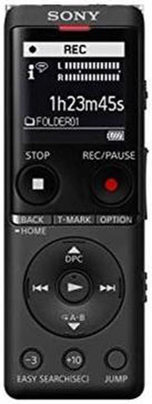 Sony ICD-UX570 - Voice recorder - 4 GB - black