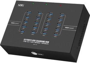 Siig 20-Port Industrial Usb 3.0 Hub With Charging