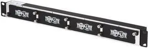Tripp Lite High-Density Copper/Fiber Enclosure Mini Panel 1U 4-Cassette Capacity