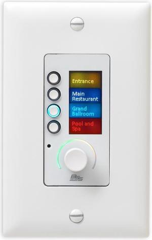 Harman Soundweb Contrio EC-4BV Ethernet Controller 4 Buttons and Volume White