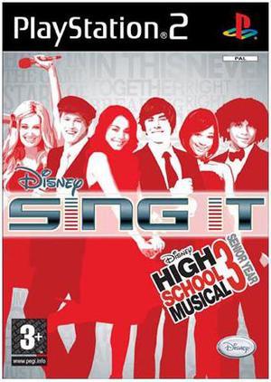 Disney Sing It High School Musical 3 Senior Year PS 2