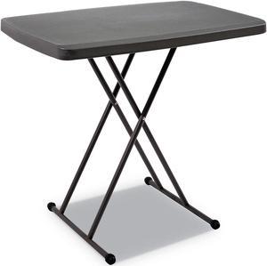 Iceberg - 65491 - Iceberg IndestrucTable TOO Personal Folding Table - Rectangle Top - X-shaped Base - 30 Table Top