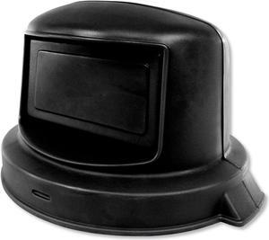 IMPACT 7747-3 Domed Gator Lids, for 44 gal, Domed Lid, 27" Diameter, Black