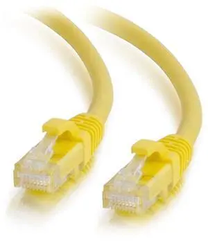 C2G 50742 2 ft. Cat6a Snagless Unshielded (UTP) Ethernet Network Patch Cable - Yellow