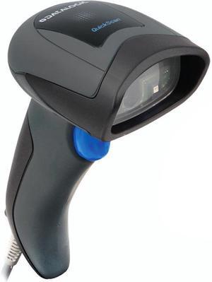 Datalogic QuickScan QD2430 Handheld Barcode Scanner Kit - 1D, 2D - Black