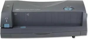 GBC 24-Sheet 3230 Electric Two-to-Three-Hole Adjustable Punch 9/32" Holes Gray 7704270