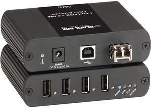 Black Box Network Services Usb 2.0 Extender 4 Port Mm