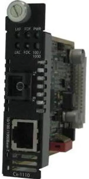 Perle Systems C-1110-M1sc05u Media Converter C-111