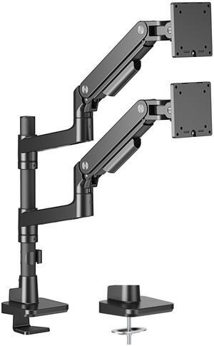 Amer Mounts HYDRA Elite Dual Monitor Arm Designed for 49" Display Max 20kg per Screen - Clamp and Grommet Base Installation Included - 10 Year Warranty - HYDRA2HDGB
