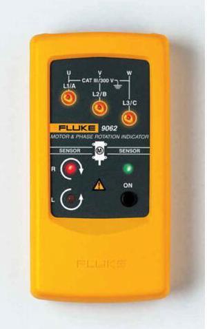 FLUKE 9062 Motor and Phase Rotation Indicator Tester F-9062/FLUKE9062