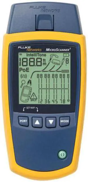 FLUKE MS2-100 MicroScanner2 Micro scanner Cable Verifier cable tester MS2-100.