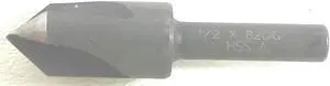 CLEVELAND C46163 1/2X82DEGX1/4SHK 3FLUTES HSS CENTER REAMER  COUNTERSINK
