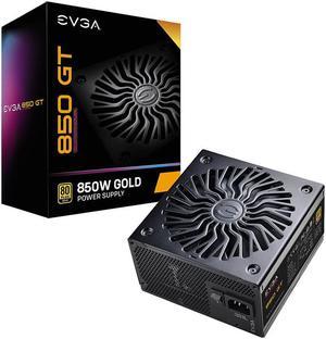 EVGA Supernova 850 GT, 80 Plus Gold 850W, Fully Modular, Auto Eco Mode with FDB Fan, Includes Power ON Self Tester, Compact 150mm Size, Power Supply 220-GT-0850-Y1
