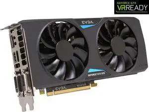 EVGA GeForce GTX 970 4GB DirectX 12 04G-P4-2976-KR 256-Bit GDDR5 PCI Express 3.0 SLI Support ACX 2.0 Video Graphics Card