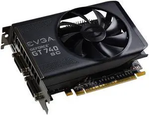 EVGA GeForce GT 740 2GB 02G-P4-3747-KR 128-Bit GDDR5 PCI Express 3.0 x16 Video Graphics Card