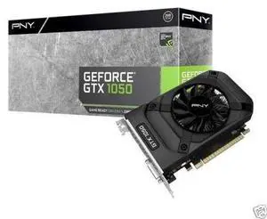 PNY nVIDIA GeForce GTX 1050 2GB GDDR5 DVI/HDMI/DisplayPort PCI-E Video Card VCGG