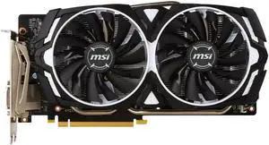 MSI GeForce GTX 1060 6GB DirectX 12 GTX 1060 ARMOR 6G OCV1 192-Bit GDDR5 PCI Express 3.0 x16 HDCP Ready ATX Video Graphics Card