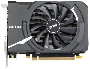 MSI GeForce GTX 1050 2GB DirectX 12 GTX 1050 AERO ITX 2G OC 128-Bit GDDR5 PCI Express 3.0 x16 HDCP Ready Video Graphics Card