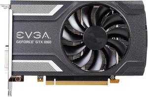 EVGA GeForce GTX 1060 SC GAMING, ACX 2.0 (Single Fan) 6GB, 06G-P4-6163-KR, GDDR5, DX12 OSD Support (PXOC), Only 6.8 Inches Video Graphics Card
