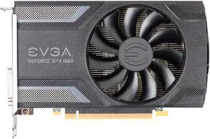 EVGA GeForce GTX 1060 SC GAMING 3GB, ACX 2.0 (Single Fan), 03G-P4-6162-KR, GDDR5, DX12 OSD Support (PXOC) Video Graphics Card