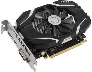 MSI GeForce GTX 1050 DirectX 12 GTX 1050 2G OC 2GB 128-Bit GDDR5 PCI Express 3.0 x16 HDCP Ready ATX Video Card