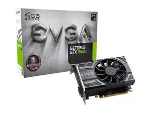 EVGA GeForce GTX 1050 Ti GAMING, 04G-P4-6251-KR, 4GB GDDR5, DX12 OSD Support (PXOC)