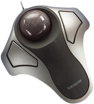 Kensington Orbit K64327F Silver 2 Buttons Scroll Ball USB Wired Optical Trackball