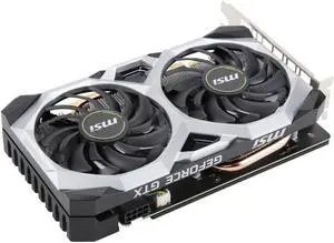 MSI GeForce GTX 1660 DirectX 12 GTX 1660 VENTUS XS 6G OC 6GB 192-Bit GDDR5 PCI Express 3.0 x16 HDCP Ready Video Card