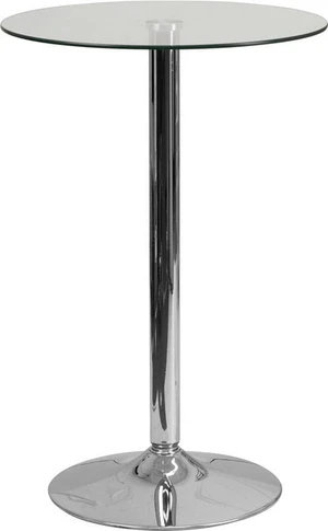 72'' x 12'' x 12'' Birchwood Bar Top Riser with Silver Legs 72'' x 12'' x 12'' Birchwood Bar Top Riser with Silver Legs