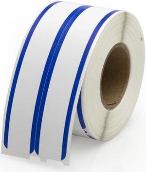 Dymo LabelWriter 30275 File Labels w/Blue Stripe 2-up Labels 9/16" x 3-7/16", White, 260 Labels, Compatible