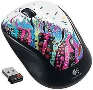 Logitech Wireless Mouse  M325(Celebration Black) Brand New / Blister Pack Sealed