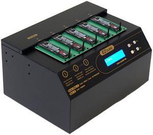 EZ DUPE 1 to 4 M.2 NVMe Cyclone Duplicator - 18GB/Min - Standalone Copier & Eraser/Sanitizer for Multiple PCIe M2 SATA modules & SSD Solid State Drives (DM-HE3-5M04PC)