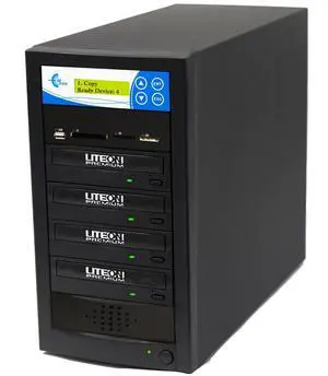 EZ DUPE 1 to 3 Media Mirror Duplicator - Flash (SD/CF/MS/MMC/USB) & Disc (DVD/CD) to DVD CD Disc Copy Copier Multimedia Backup (M903-SSP) EZ DUPE 1 to 3 Media Mirror Duplicator - Flash (SD/CF/MS/MMC/USB) & Disc (DVD/CD) to DVD CD Disc Copy Copier Multimedia Backup (M903-SSP)