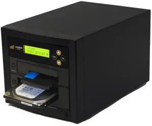 Acumen Disc 1 to 1 Hard Drive Duplicator - 18GB/Min - Standalone Copier and DoD Compliant Sanitizer/Eraser for Multiple SATA 3.5 HDD Disk & 2.5 SSD Solid State Drives 300MB/Sec (H01-SATA2)