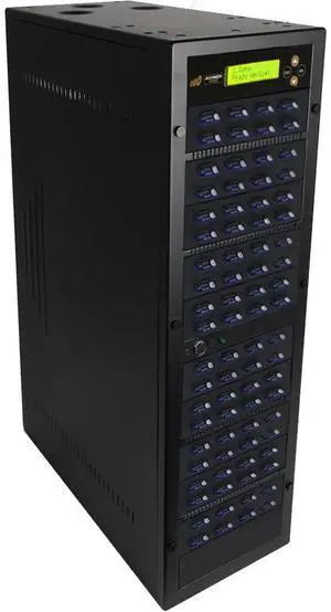 Acumen Disc 1 to 79 SD Duplicator - 2GB/Min - Multiple Secure Digital & MicroSD SDHC SDXC Micro Flash Drive Memory Card Standalone Copier & DoD Compliant Eraser/Sanitizer - 35MB/Sec (AD79-SDC)