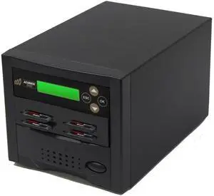 Acumen Disc 1 to 3 CFAST Duplicator - 9GB/Min - Multiple CompactFAST Flash Drive Storage Card Standalone Copier with DoD compliant Sanitizer/Eraser - Copy Speed up to 150MB/Sec (AD03-CFAST150)