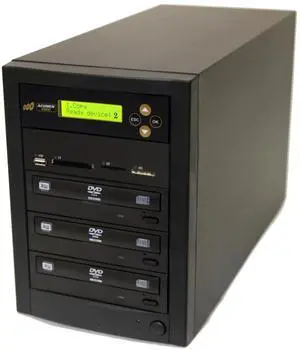 Acumen Disc 1 to 2 Multimedia Back up Blu-Ray Duplicator - Flash Media Memory Drive Memory Stick (MS), CompactFlash (CF), Secure Digital (SD), USB & Disc (BD/DVD/CD) to Disc Copier - AD02-MMBD