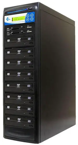 EZ Dupe Media Mirror Plus Flash Memory & Disc to Memory/Disc Duplicator with 1-7 DVD/CD Burners (with Memory Stick (MS), CompactFlash (CF), Secure Digital (SD), USB Slots) M1007-SSP EZ Dupe Media Mirror Plus Flash Memory & Disc to Memory/Disc Duplicator with 1-7 DVD/CD Burners (with Memory Stick (MS), CompactFlash (CF), Secure Digital (SD), USB Slots) M1007-SSP