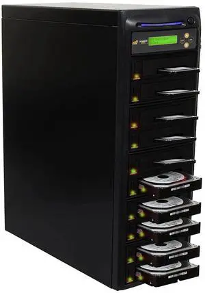 Acumen Disc 1 to 9 Hard Drive Duplicator - 9GB/Min - Standalone Copier and DoD Compliant Sanitizer/Eraser for Multiple SATA 3.5 HDD Disk & 2.5 SSD Solid State Drives 150MB/Sec (H09-SATA150) Acumen Disc 1 to 9 Hard Drive Duplicator - 9GB/Min - Standalone Copier and DoD Compliant Sanitizer/Eraser for Multiple SATA 3.5 HDD Disk & 2.5 SSD Solid State Drives 150MB/Sec (H09-SATA150)