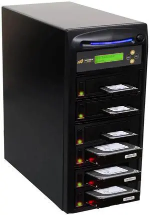 Acumen Disc 1 to 5 Hard Drive Duplicator - 18GB/Min - Standalone Copier and DoD Compliant Sanitizer/Eraser for Multiple SATA 3.5 HDD Disk & 2.5 SSD Solid State Drives 300MB/Sec (H05-SATA2) Acumen Disc 1 to 5 Hard Drive Duplicator - 18GB/Min - Standalone Copier and DoD Compliant Sanitizer/Eraser for Multiple SATA 3.5 HDD Disk & 2.5 SSD Solid State Drives 300MB/Sec (H05-SATA2)