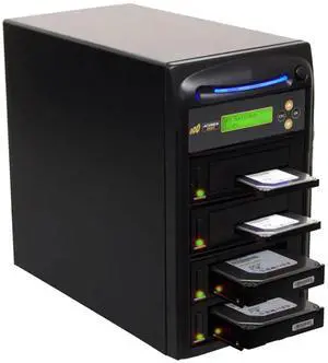 Acumen Disc 1 to 3 Hard Drive Duplicator - 18GB/Min - Standalone Copier and DoD Compliant Sanitizer/Eraser for Multiple SATA 3.5 HDD Disk & 2.5 SSD Solid State Drives 300MB/Sec (H03-SATA2) Acumen Disc 1 to 3 Hard Drive Duplicator - 18GB/Min - Standalone Copier and DoD Compliant Sanitizer/Eraser for Multiple SATA 3.5 HDD Disk & 2.5 SSD Solid State Drives 300MB/Sec (H03-SATA2)