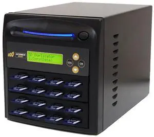 Acumen Disc 1 to 15 SD Duplicator - 2GB/Min - Multiple Secure Digital & MicroSD SDHC SDXC Micro Flash Drive Memory Card Standalone Copier & DoD Compliant Eraser/Sanitizer - 35MB/Sec (AD15-SDC) Acumen Disc 1 to 15 SD Duplicator - 2GB/Min - Multiple Secure Digital & MicroSD SDHC SDXC Micro Flash Drive Memory Card Standalone Copier & DoD Compliant Eraser/Sanitizer - 35MB/Sec (AD15-SDC)