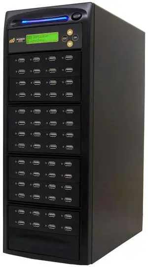 Acumen Disc 1 to 55 USB 3.0 Duplicator & DOD Eraser - 6GB/Min AD55-USB100 | Standalone Type-A Flash Media Copier & Sanitizer - Clone Copy Erase 2.0/3.0/3.1 Key Dongle/Thumb Drive Memory at 100MB/sec Acumen Disc 1 to 55 USB 3.0 Duplicator & DOD Eraser - 6GB/Min AD55-USB100 | Standalone Type-A Flash Media Copier & Sanitizer - Clone Copy Erase 2.0/3.0/3.1 Key Dongle/Thumb Drive Memory at 100MB/sec