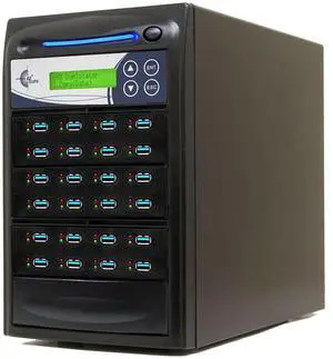 EZ DUPE 1 to 23 USB 3.0/3.1 Duplicator & DOD Eraser - 6GB/Min U23-SSPX100 | Standalone Copier & Sanitizer - Multiple Type-A USB Flash Media Thumb Drive -Storage Cloner at Copy Speed up to 100MB/Sec EZ DUPE 1 to 23 USB 3.0/3.1 Duplicator & DOD Eraser - 6GB/Min U23-SSPX100 | Standalone Copier & Sanitizer - Multiple Type-A USB Flash Media Thumb Drive -Storage Cloner at Copy Speed up to 100MB/Sec