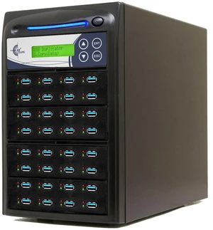 EZ DUPE 1 to 31 USB Pantera 3.0 Duplicator & DOD Eraser - 9GB/Min U31-SSPX150 | Standalone Copier & Sanitize - Multiple Type-A USB Flash Media Thumb Drive -Storage Cloner at Copy Speed up to 150MB/sec EZ DUPE 1 to 31 USB Pantera 3.0 Duplicator & DOD Eraser - 9GB/Min U31-SSPX150 | Standalone Copier & Sanitize - Multiple Type-A USB Flash Media Thumb Drive -Storage Cloner at Copy Speed up to 150MB/sec