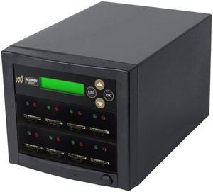 Acumen Disc 1 to 7 SD Duplicator - Multiple Secure Digital & MicroSD SDHC SDXC Micro Flash Drive Memory Card Copier up to 35mb per Seconds (2GB/Min) & Sanitizer (DOD Compliant) System (AD07-SDC)